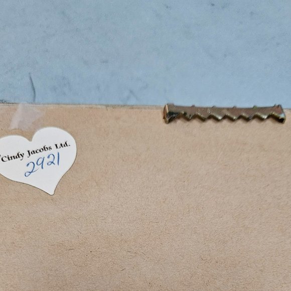 Cindy Jacobs framed ltd hand cut paper angel print numbered & marked. - Picture 4 of 6